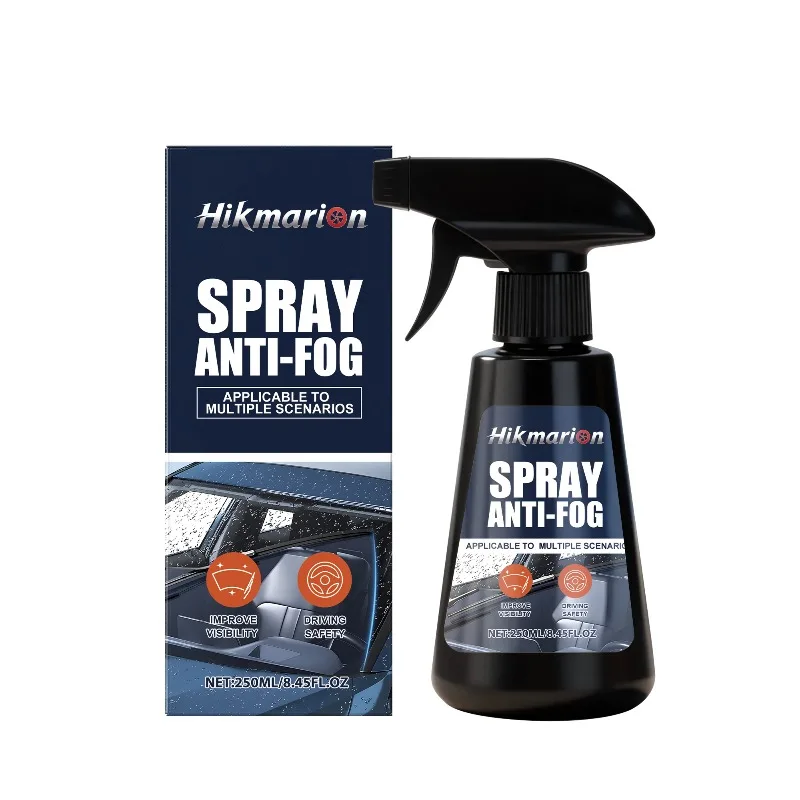 Car Anti Fog Spray Clear Windows Windshield Rearview Mirror Demist and Water Removal in Rainy Days
