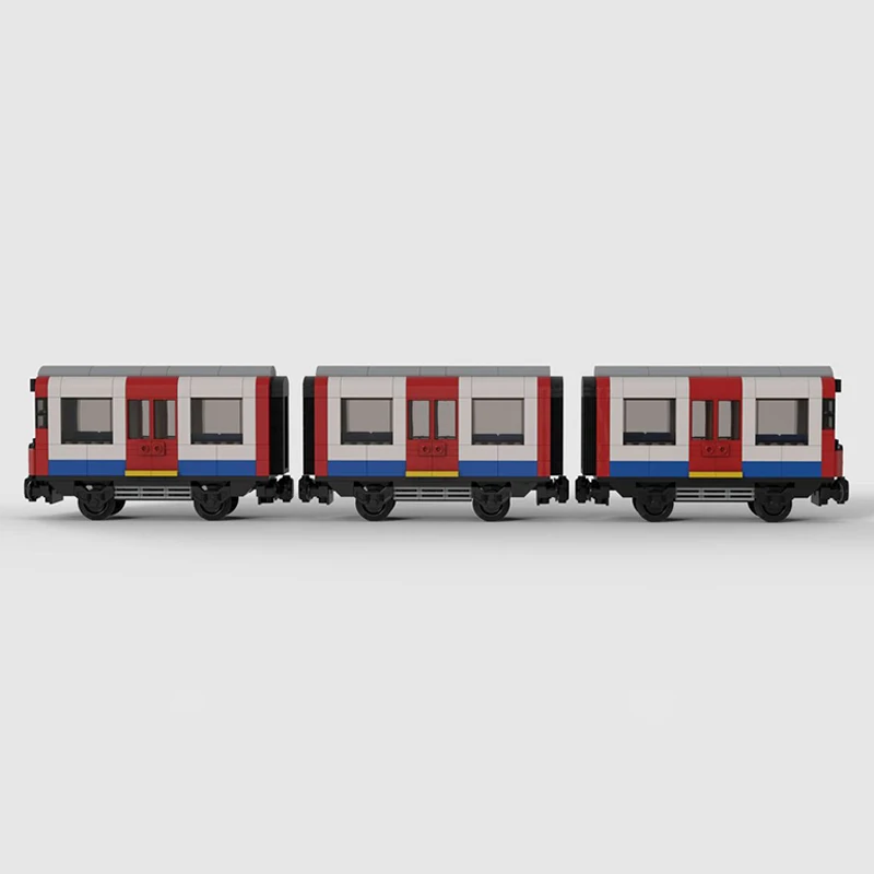 Ultimate Collection Series Building Blocks London Underground Train Model DIY Assembly Technology Toy Bricks Boy's Birthday Gift