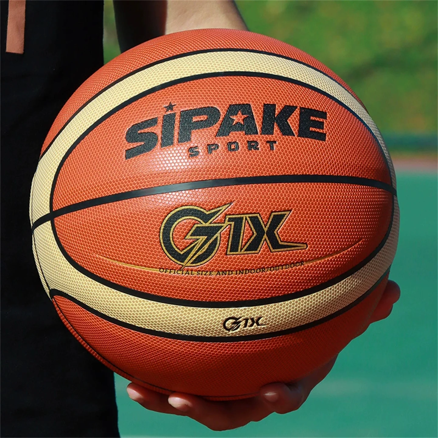 

Official Size 7# PU Leather Basketball Wear-resistant Non-slip Competition Indoor Outdoor Ball Gift Air Pump Accessories