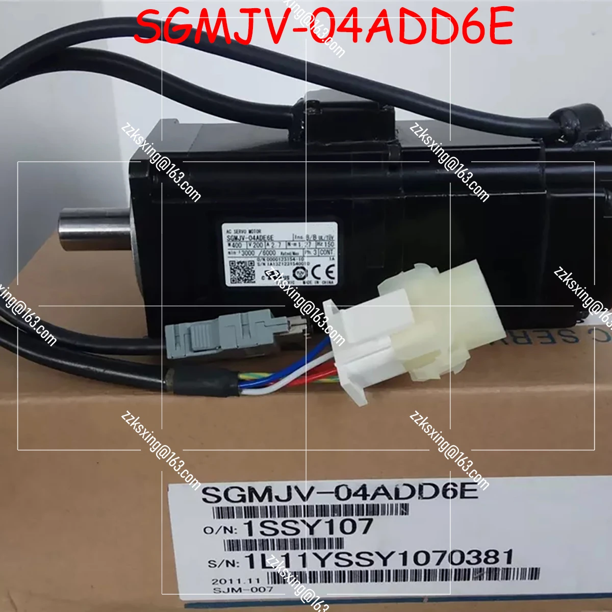 

Совершенно новый оригинальный серводвигатель SGMJV-04ADD6E