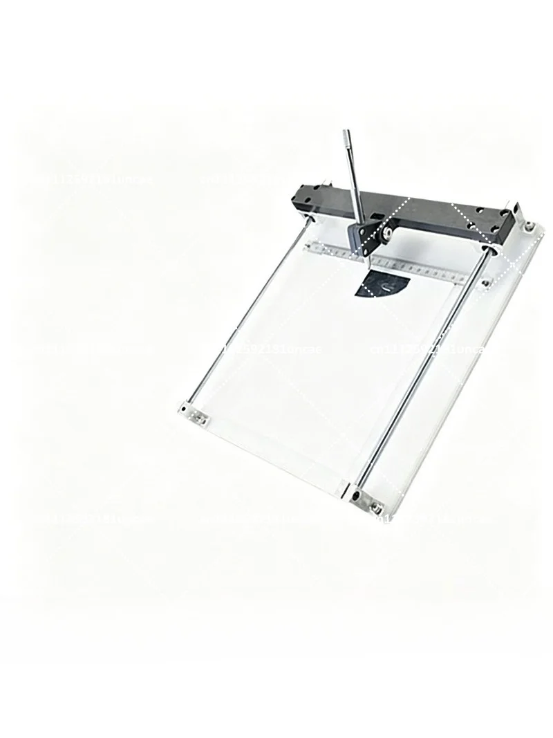 Laboratory Silicon Wafer Cutting Tool, Double Rail Portable Scribe for Thin Layer Glass Slicing Alloy Diamond
