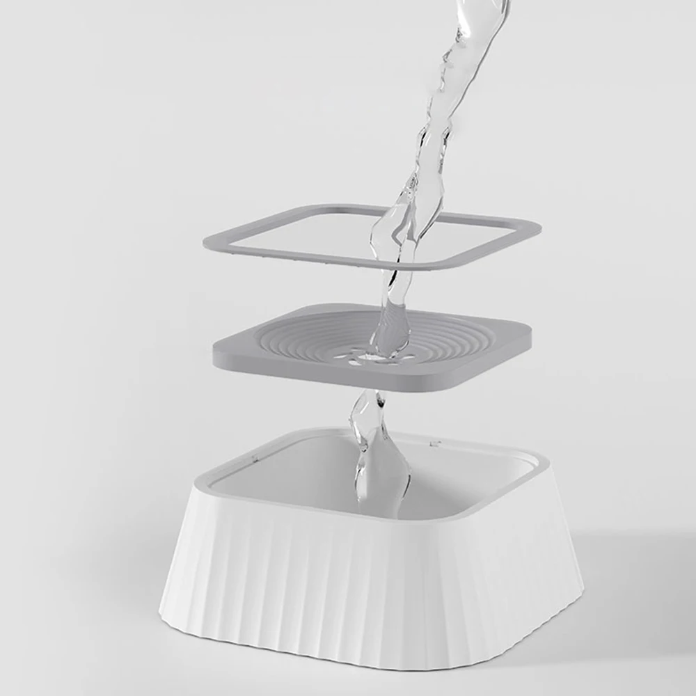 Schwimmendes Wasserbecken für Haustiere im Freien, Wassernapf, im Auto montierte Schüssel, spritzwassergeschützter und auslaufsicherer Wasserspender für Hunde und Katzen – Detail 10