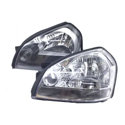 Kamshing 1pair Front Bumper Headlight Headlamp For Hyundai Tucson 2005-2010 Head Light Head Lamp assy