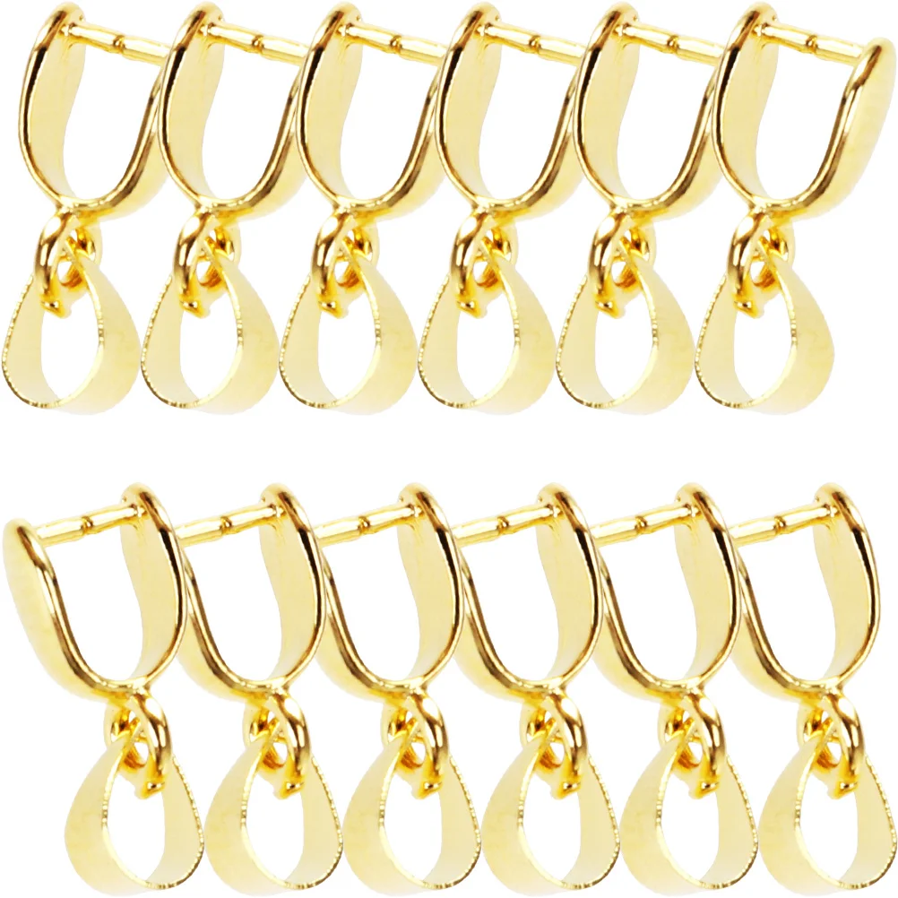 DIY 목걸이 팔찌 쥬얼리 부자재 펜던트 금속 핀치 클립 클래스프 공예용 클립 베일 비즈 커넥터 30개