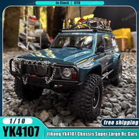 Yikong Yk4107 1/10 Rc Car 4WD Remote Control Car Full Scale Model Super Large Chassis Climbing Off-Road Vehicle Toys Gifts