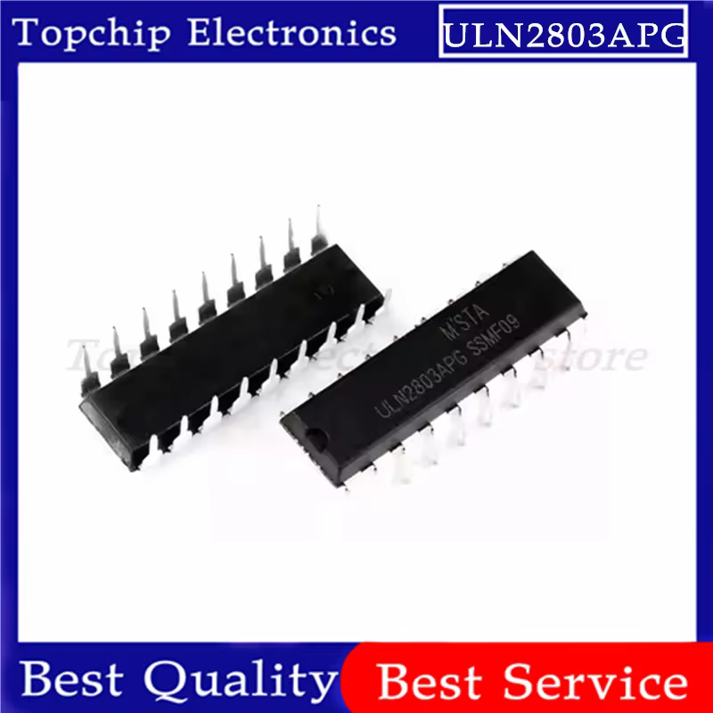 10 יחידות ULN2803 ULN2803A ULN2803APG 2803 DIP18 חדש