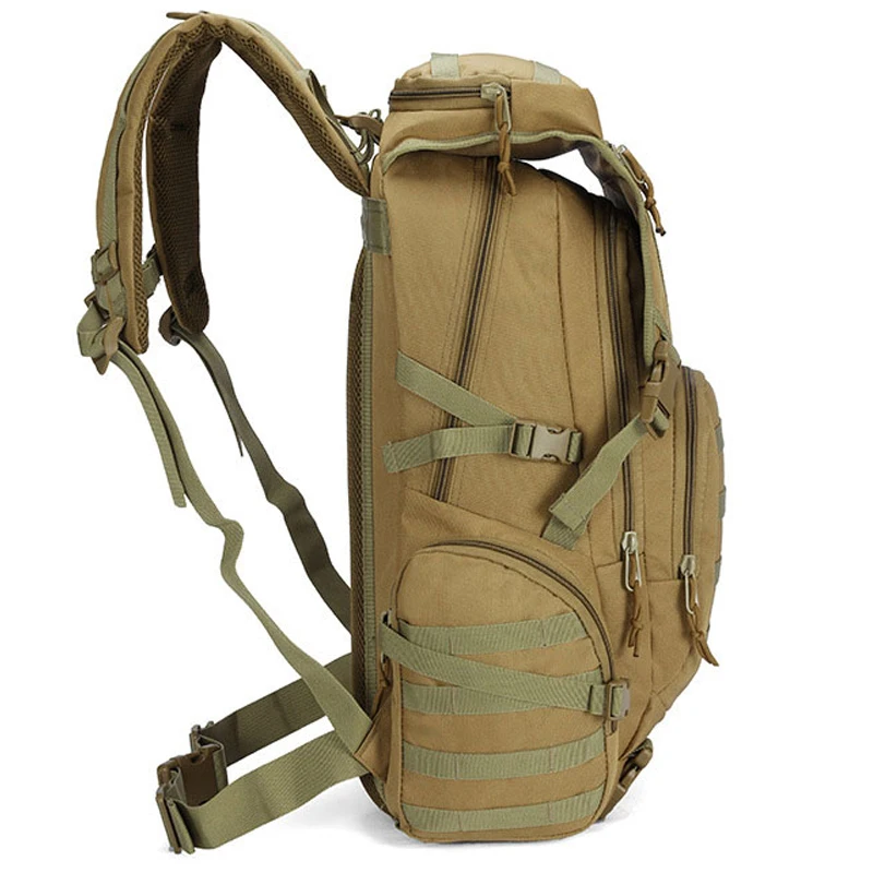 50l militar tático mochila 3 dia pacote de assalto acampamento caminhadas daypack exército molle mochila esporte ao ar livre caça escalada saco