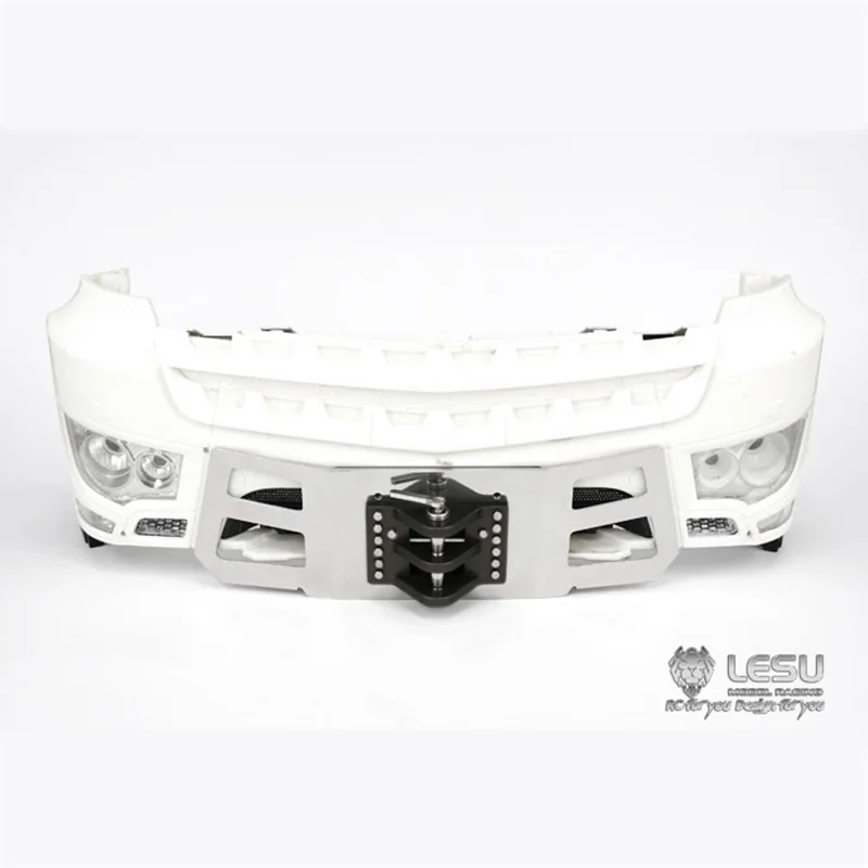 LESU Metal Front Hook Bumper 1/14 RC Tamiyay 3363 Tractor Truck 3348 Dumper Outdoor Toys TH16906