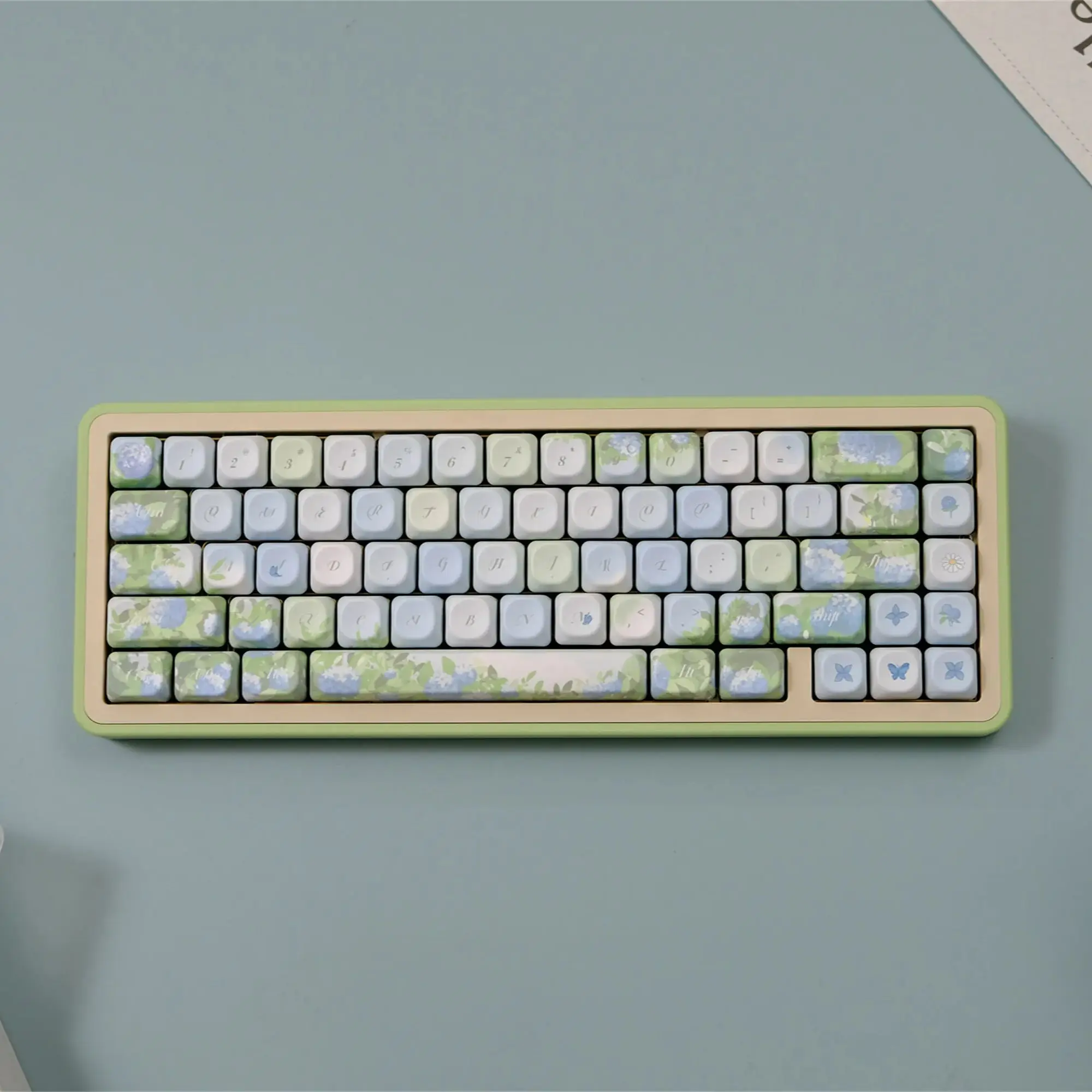 

Endless Summer Keycaps 126 Key PBT Material Keycap MOA XOA Profile For MX Switch 61/64/68/75/84/87/96/98/104 Mechanical Keyboard