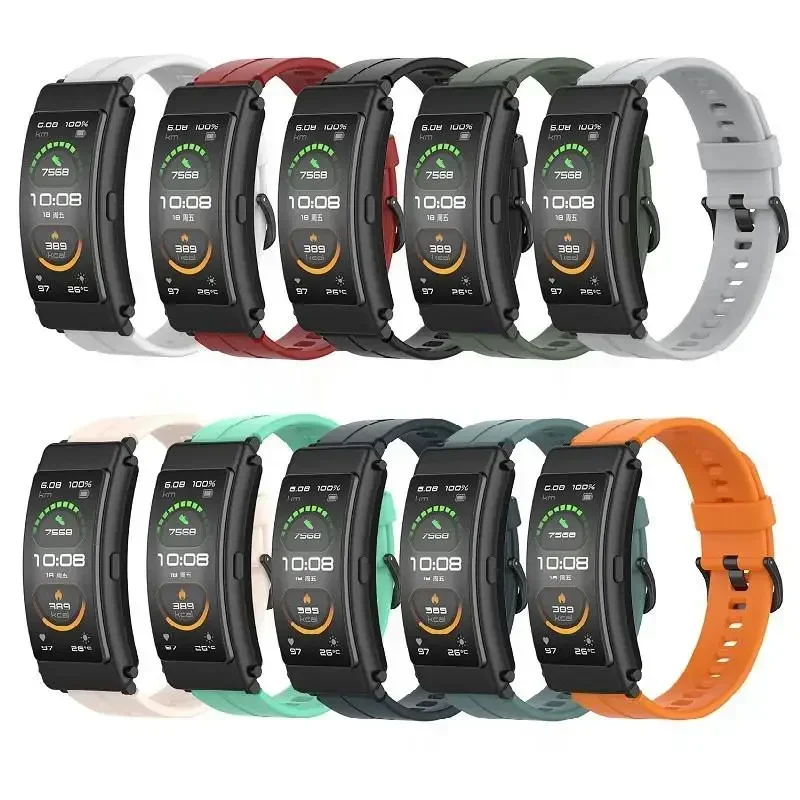 

Silicone Watch Straps For Huawei Fit Mini Smart Watch Replacement Bracelet For Huawei TalkBand B6/B3 Watch Correa