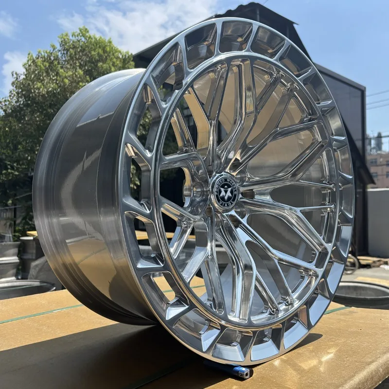 Viaol Five Spoke 50 Gloss Clear Forged Alloy Wheels 8-12 Inch 5*120 5*112 5*114 4 Pieces New RS5 RS6