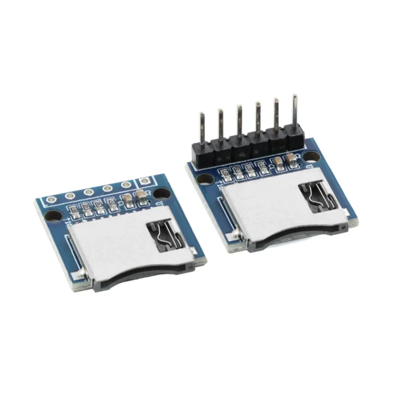 10pcs Mini SD Card Module Micro SD Card Adapter Board Simple TF Card Slot/Storage Card Connector