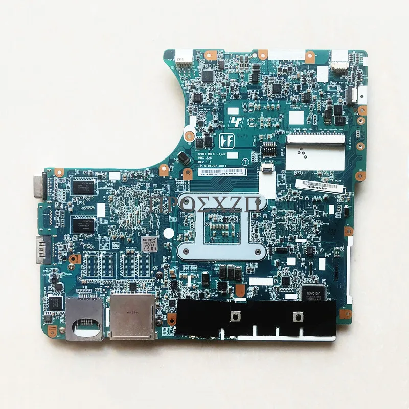 High Quality PCG-911 For Sony MBX-225 Laptop Motherboard HM55 HD5470M With A1794342A Mainboard 1P-0106J02-8011 100% Working Well