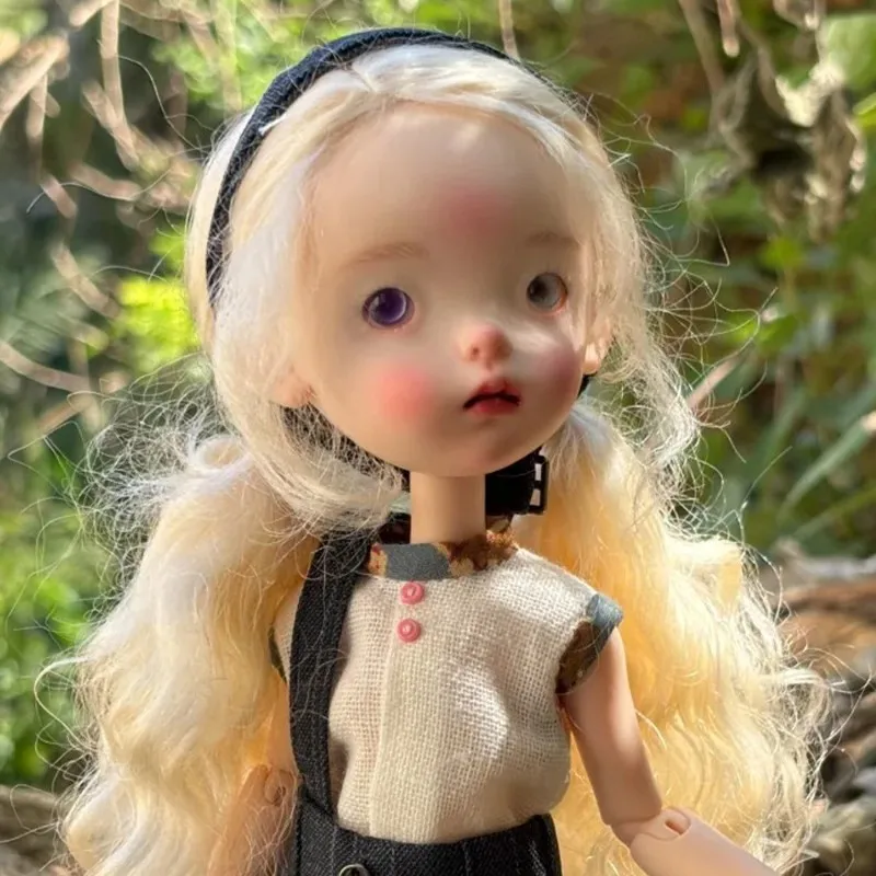 Nowa lalka BJD 1/6 Landoudou pełny zestaw urocza dziewczynka wysokiej jakości żywica zabawka prezent urodzinowy lalki dla dzieci w ofercie ruchome szkielety