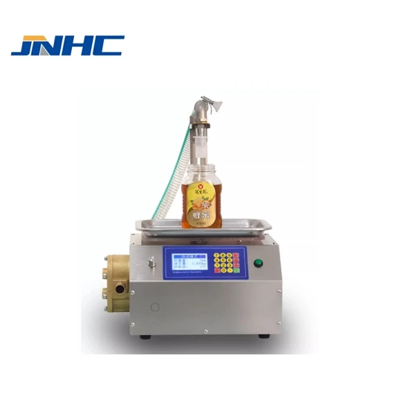 Stainless Steel Gear Pump Liquid Filling Machine for Honey Oil Sesame Peanut Butter Cream with Strong Sucking Power