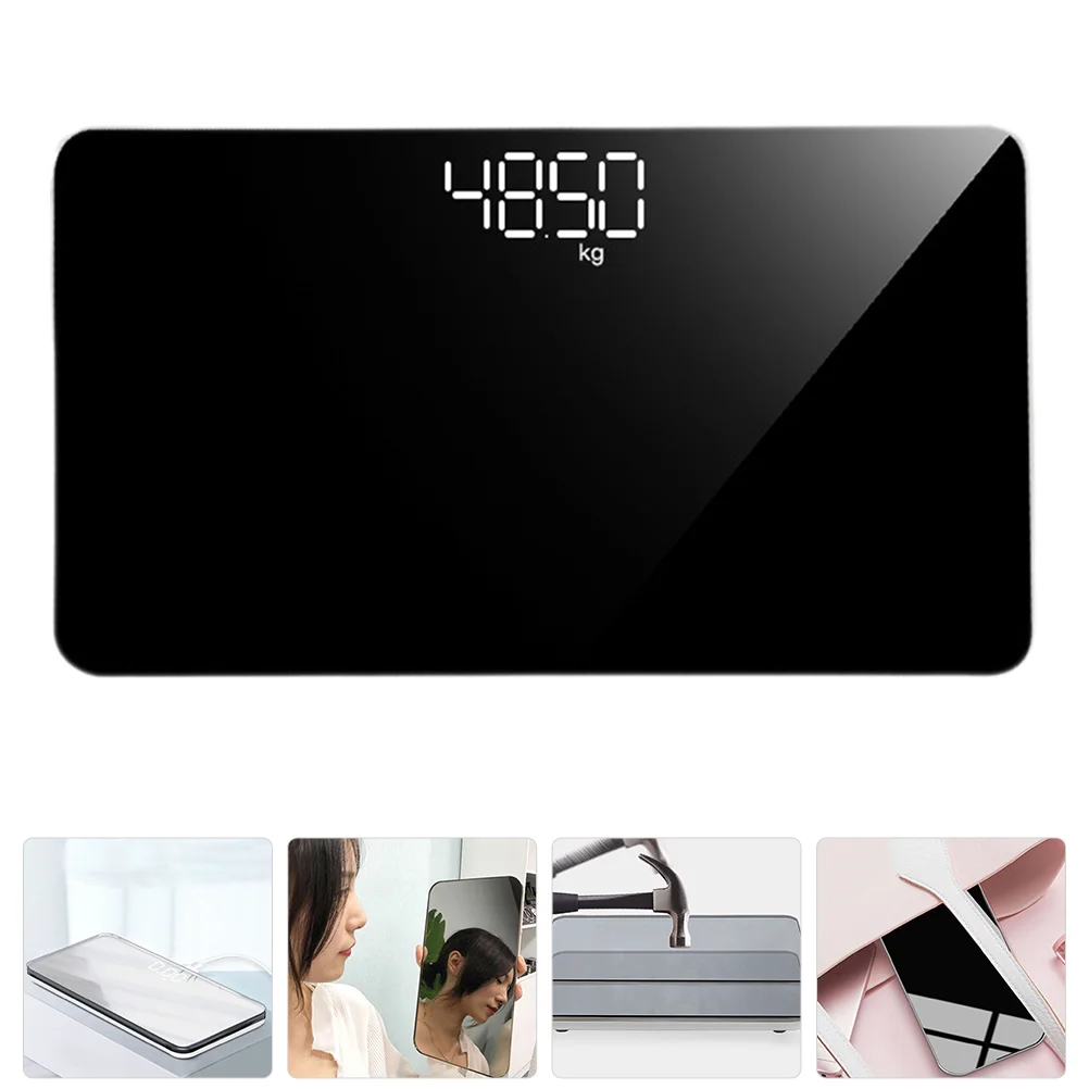 

Portable Scales for Body Weight Balance Mirror Digital People Tool Female Travel