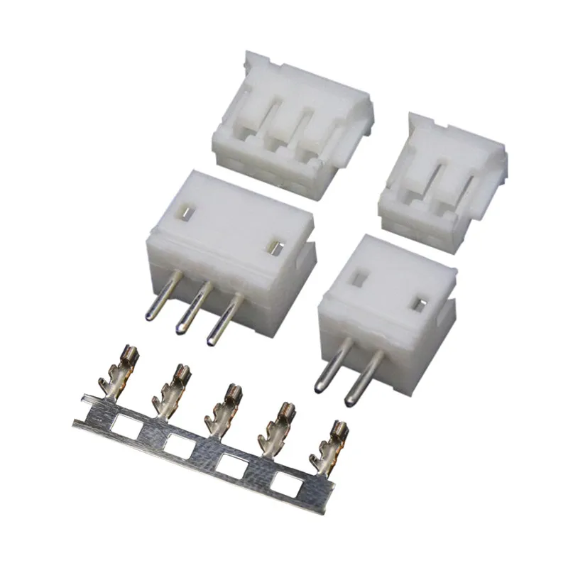 10 Sets JST ZH 1.5mm Wire Connectors, Male Plug & Female Socket Kit (2/3/4/5/6/7/8/10 Pin) Plastic Shell Terminals