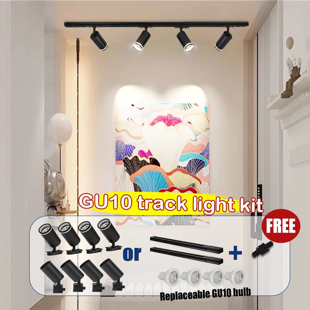 

Комплект дорожного освещения GU10, 110 В, дорожка, светодиодный прожектор с регулируемой яркостью