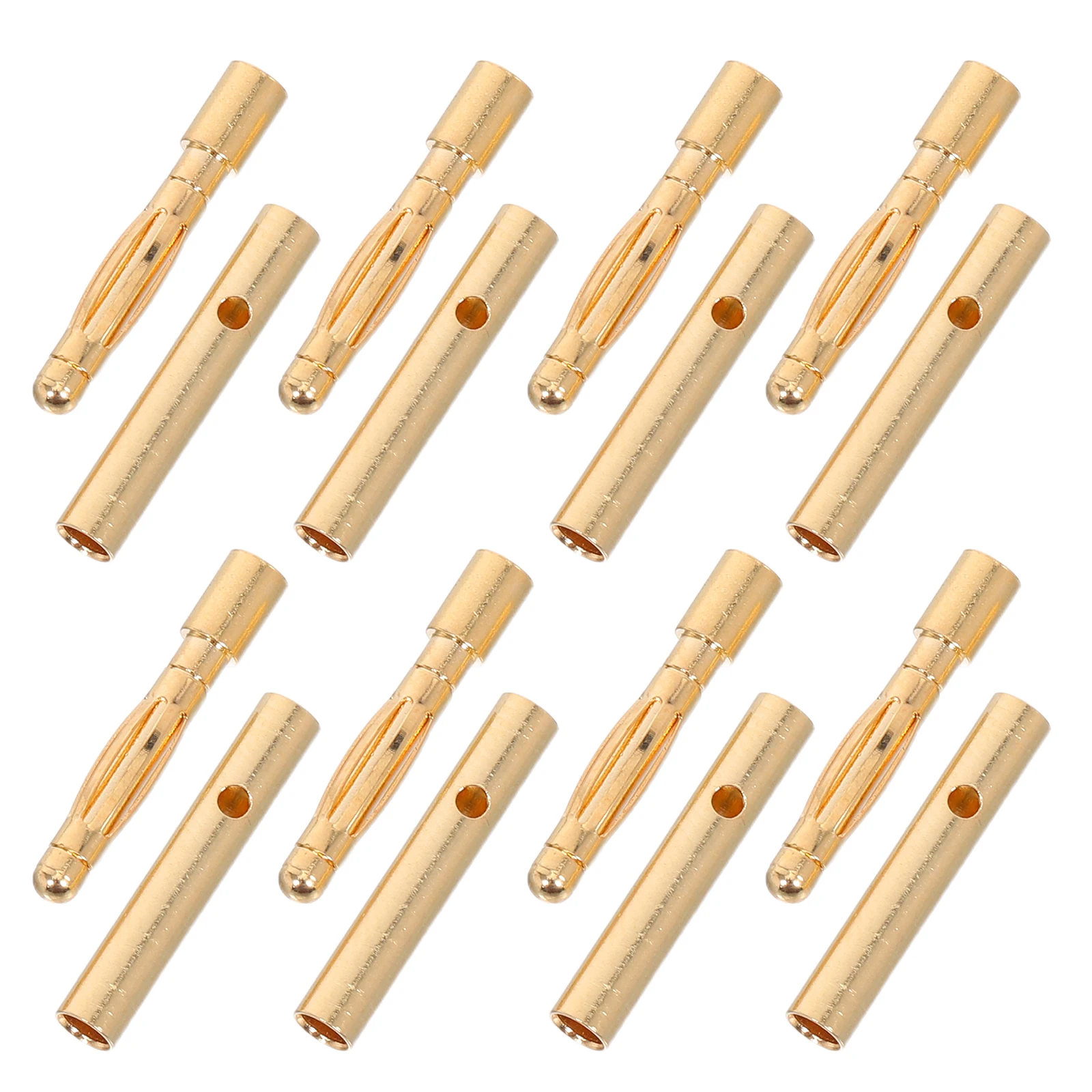 

30 Sets Gold-plated Banana Head Motor Wire Connectors Plugs Rc Accessories for Hardware