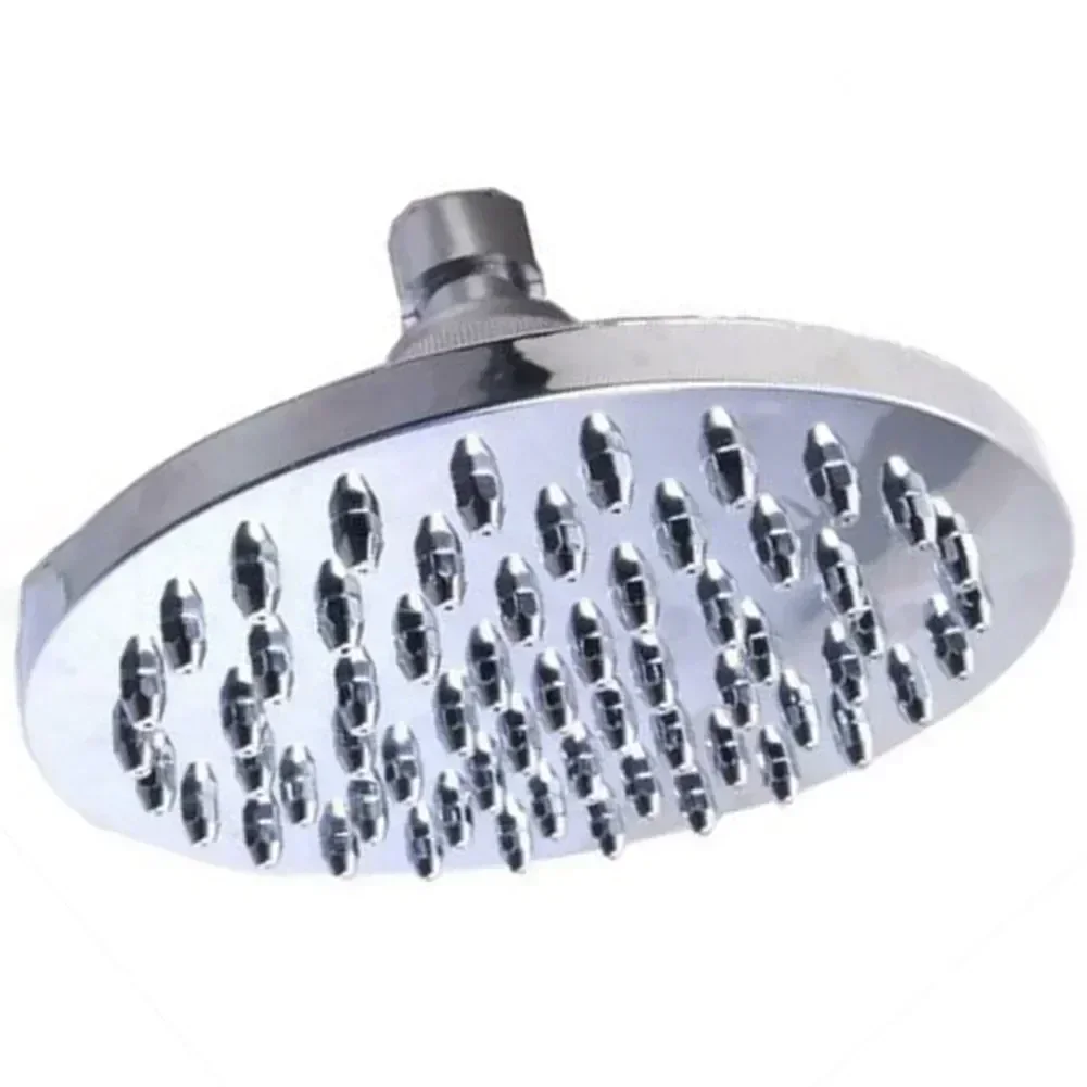 6 Inch Shower Head Bath Chrome High Pressure Overhead Rainfall Shower Head Round Silver Brand New High Quality