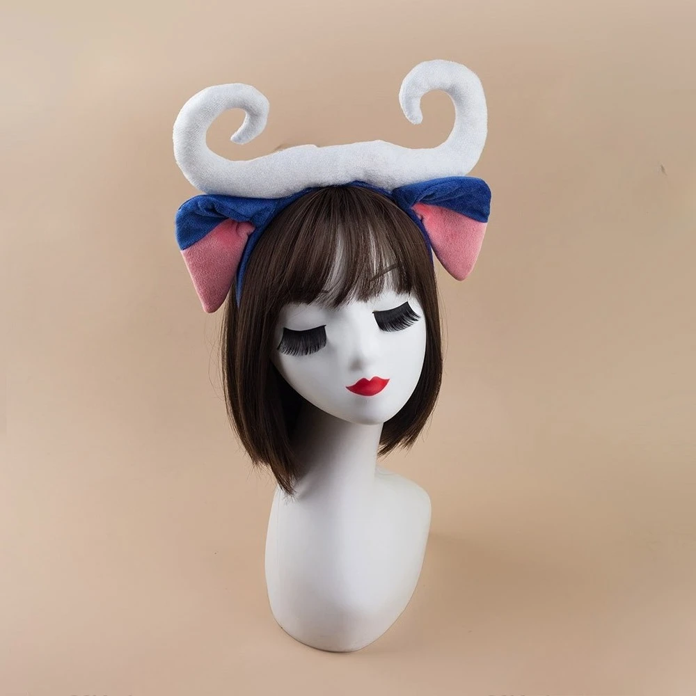 الفتيات الفتيان عيد الميلاد الحيوان الماعز زي توتو مجموعة آذان وأبواق يتوهم هالوين تأثيري اللباس حزب عقال الذيل ربطة العنق