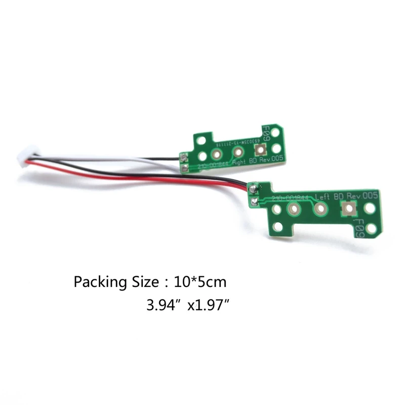 2 PCS Mouse Micro Switch Button Board TTC 80M Kailh per GM 8.0 Blue Dot per mouse da gioco G304 G305 Scheda saldata Drop