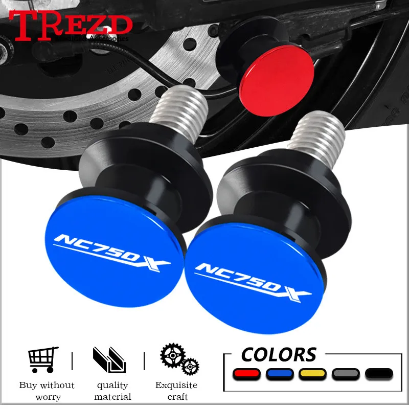 

High Quality For NC700X NC750X 2012-2024 2023 Motorcycle CNC Swingarm Spools Rear Stand Screw Sliders Protector nc700x nc750x