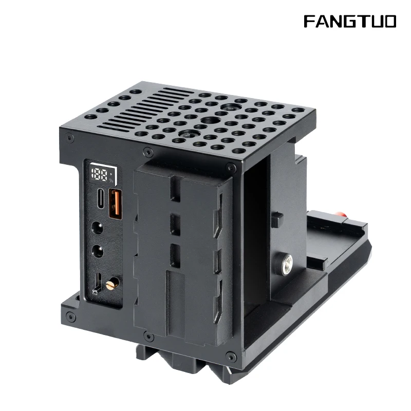 Fangtuo M7 Camera Cage Expansion Module with Cooling Function, Compatible For Sony A7V A7IV A7SIII ZV-E1 ZV-E10 A7C II A6700