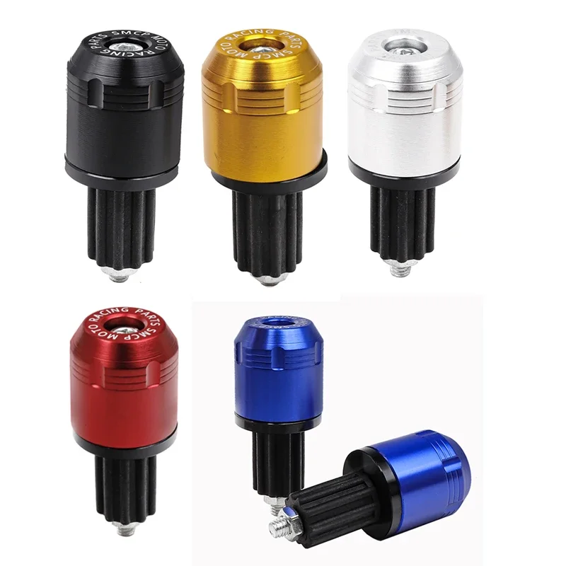 Universal Motorcycle 7/8" 22mm Handle Bar End Handlebar Balanced Plug Handlebar Ends Cover For Honda Suzuki Yamaha Motocross view 3
