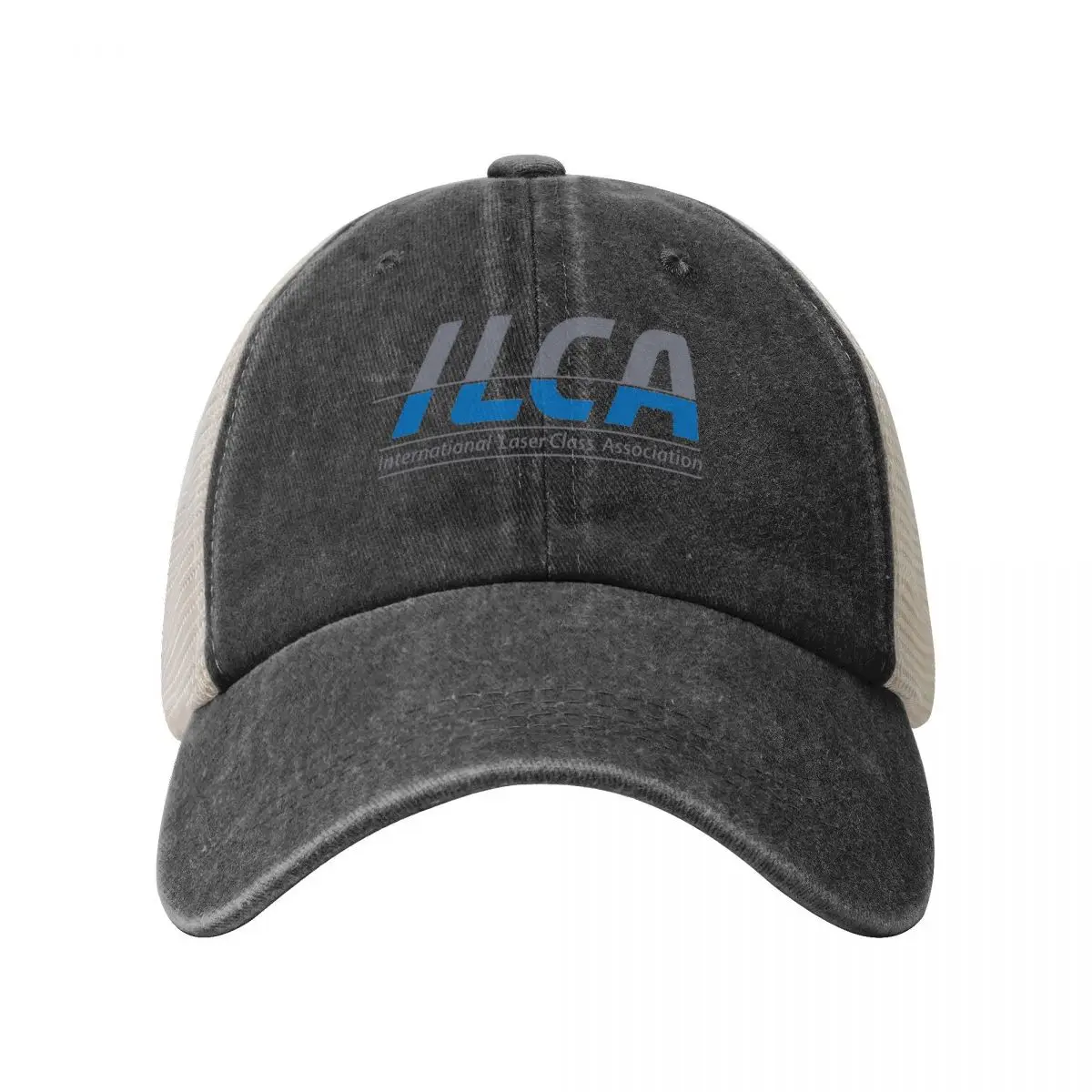 ILCA- International Laser Sailing Association-logo Baseball Cap Cotton Cowboy Mesh Hats