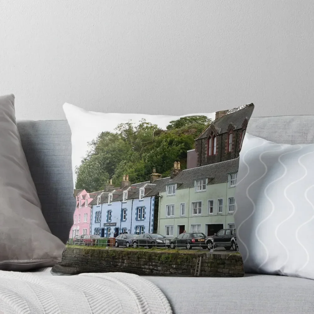 Portree, Isle of Skye, Scotland 2 Throw Pillow Decorative Sofa Cushion ornamental pillows Sofa Cushion pillow