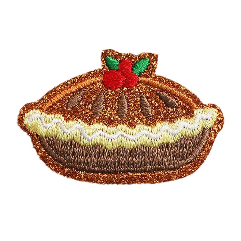 Parches bordados hierro navideño para decoración ropa vaquera, regalo DIY, venta directa