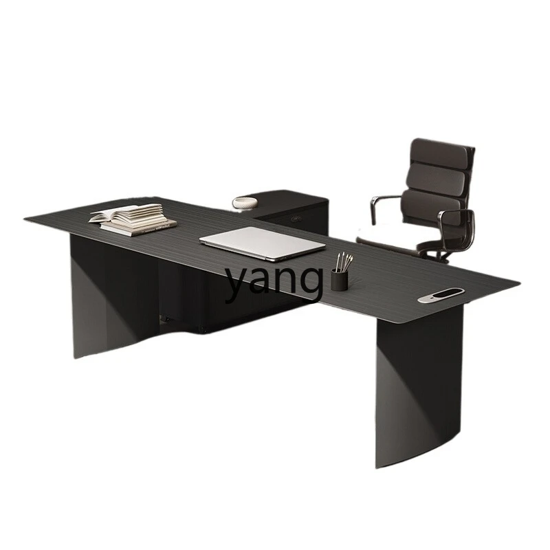 

LMM Chairperson President Office Furniture Supervisor Table and Chair Combination