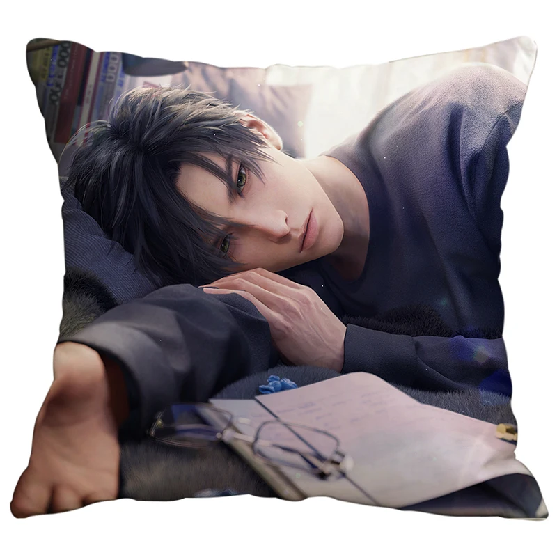 ゲームラブアンドディープスペースグッズ Zayneレイ・イ・シエオン・リーシェン コスプレ枕カバー ソフトスローピローインナーカバー 両面カスタマイズ可能ギフト