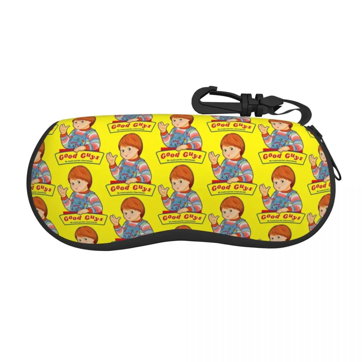 Child's Play Good Guys Shell Eyeglasses Case Women Men Fashion Chucky Glasses Case Sunglasses Box Pouch