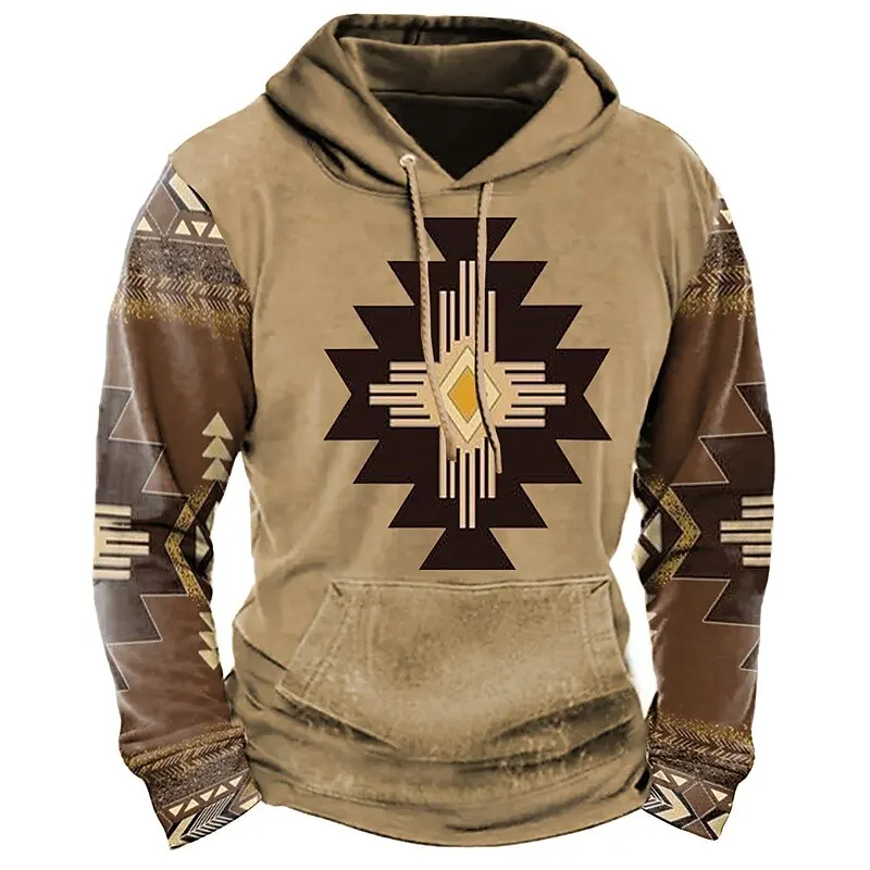 

Мужская толстовка с капюшоном, Винтаж индийский стиль, Унисекс, Свитер Харадзюку, Новая куртка оверсайз, повседневная, топ, 2025 г.