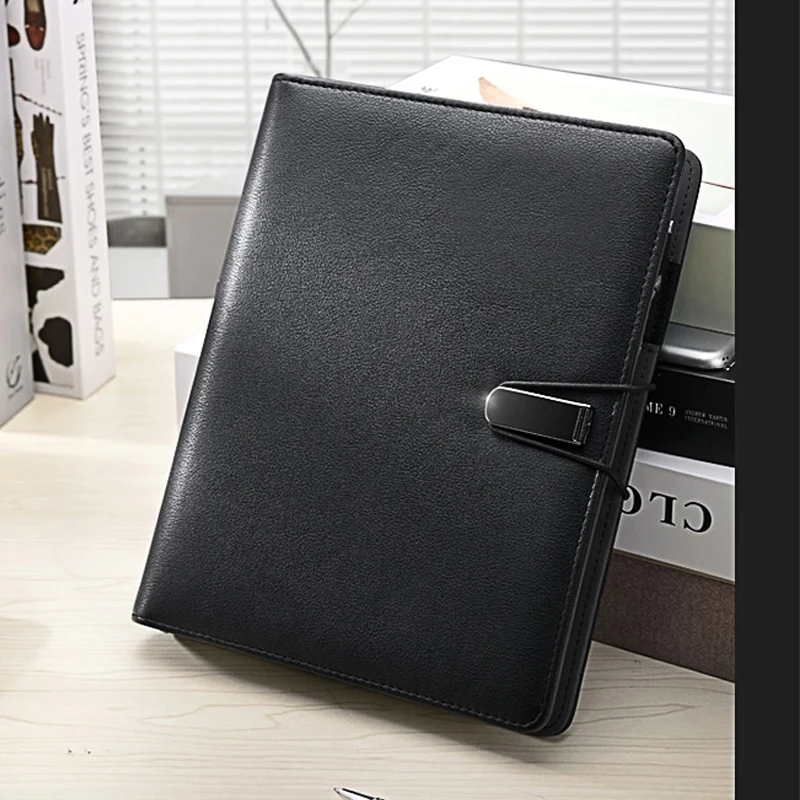 Imagem -04 - Inteligente Digital a5 Notebook Planejador de Viagens de Negócios Padfolio com 8000m P-bank Usb-disco Suporte Móvel Rack Recarregado Bloco de Notas Novo