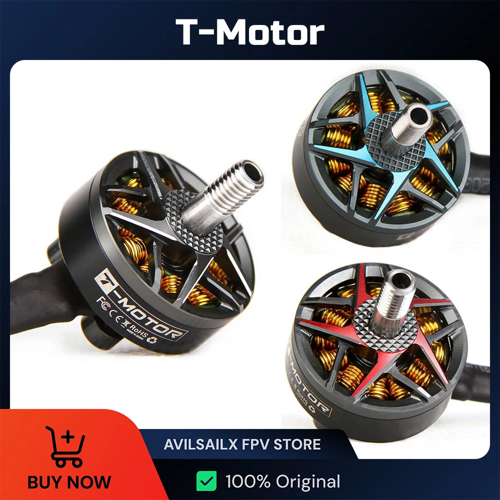 

T-Motor F60 Pro IV V2.0 1750KV 1950KV 2550KV 4-6S Brushless Motor for RC Drone FPV Racing