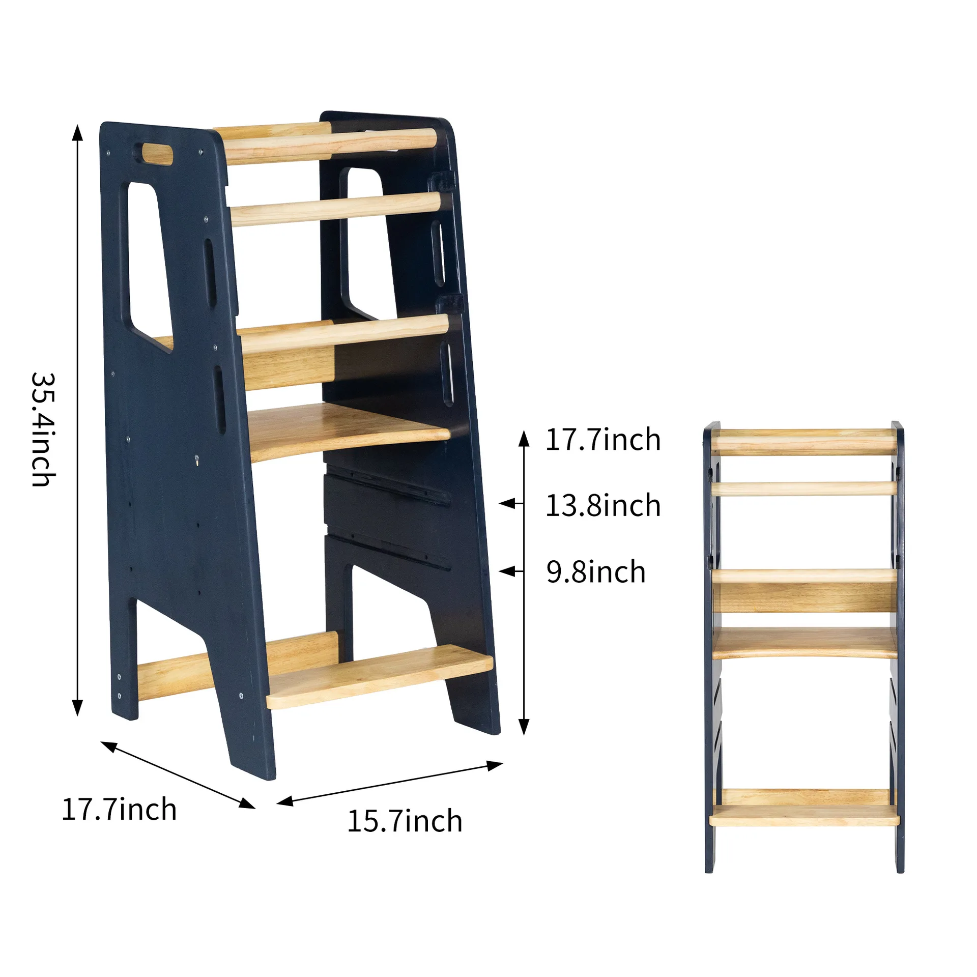 washing steps ladders stepstool baby learning tower station Montessori with handrails foldable hand stool Baby Activity Gym