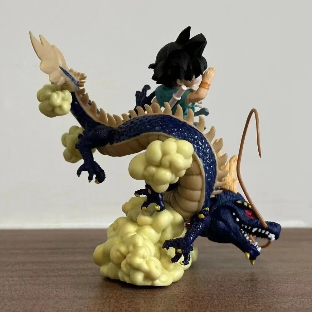 Dragon Ball Goku Action Figure, Gk Bye Boneca Modelo PVC, Coleção Anime Cartoon, Brinquedos de Decoração para Casa, Presente Infantil, 15cm