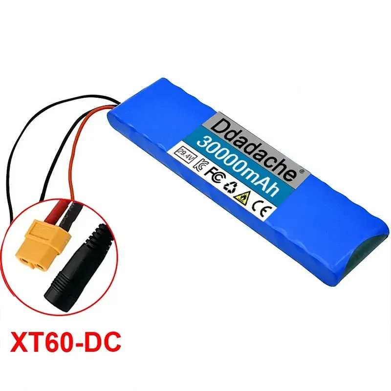 7S2P 29.4V 30000mAh 24v Electric Scooter Battery Lithium Electric Scooter 500W Electric Scooter Battery 24v 7s2p Battery