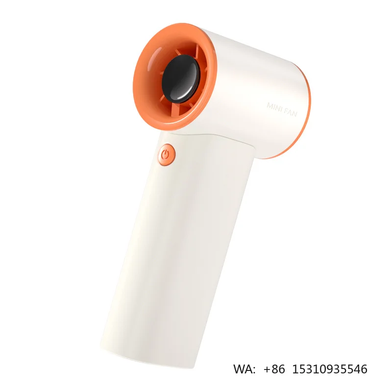 2026 Cute Tech Portable Mini Handheld Fan 5V USB Rechargeable Battery Plastic Multi-Speed Quiet Operation Humidify Hotel Outdoor