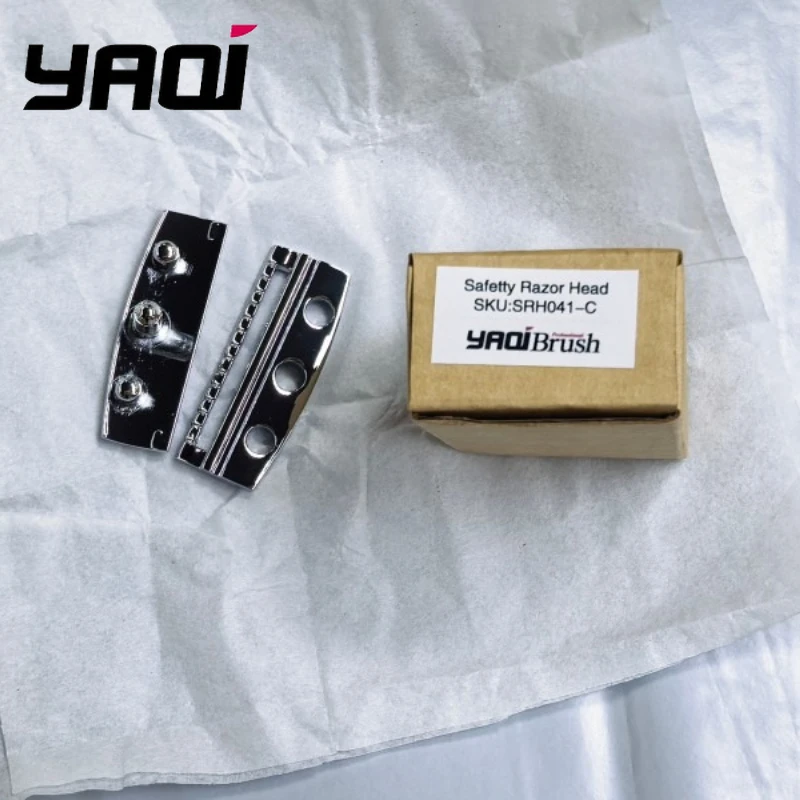 

Бритвенная головка YAQI Single Edge хромированного цвета для безопасной бритвы - зазор лезвия 1,20 мм