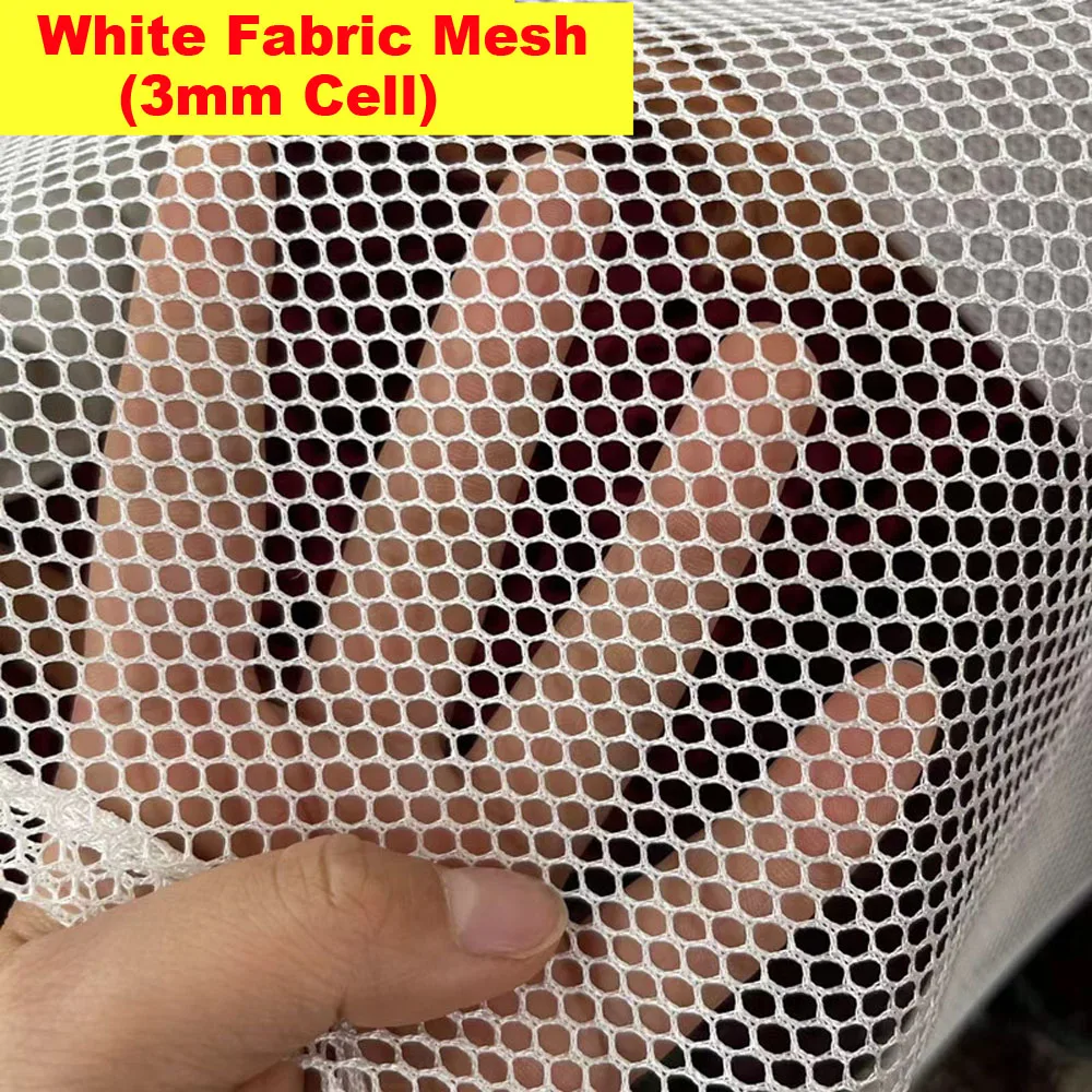 3 mm Polyester-Sechskantnetz – schwarzes Nylonnetz für Aquakulturen, Gartennetz, Anti-Vogelnetz, Fischernetz, DIY-Stoffnetz – Detail 1