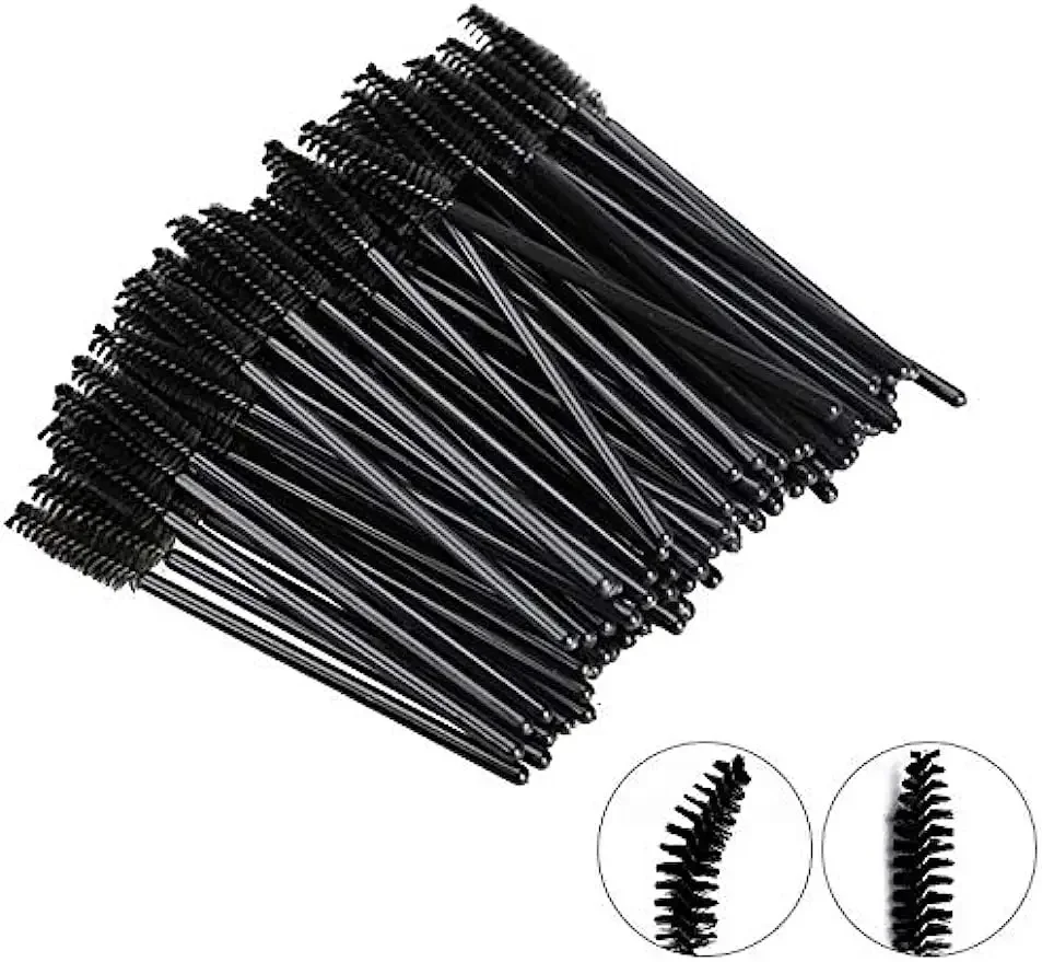 50 Stück Einweg-Wimpern-Mascara-Pinsel für Wimpernverlängerung, Augenbrauen und Make-up, Großhandel mit Make-up-Werkzeugen
