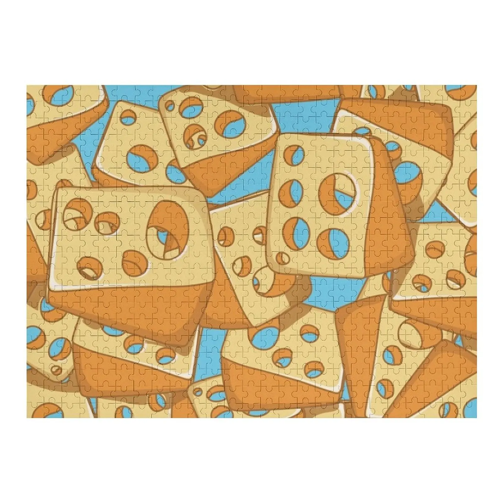 

Cartoon cheese pattern Jigsaw Puzzle Picture For Children Novel Toys For Children 2022 Puzzle