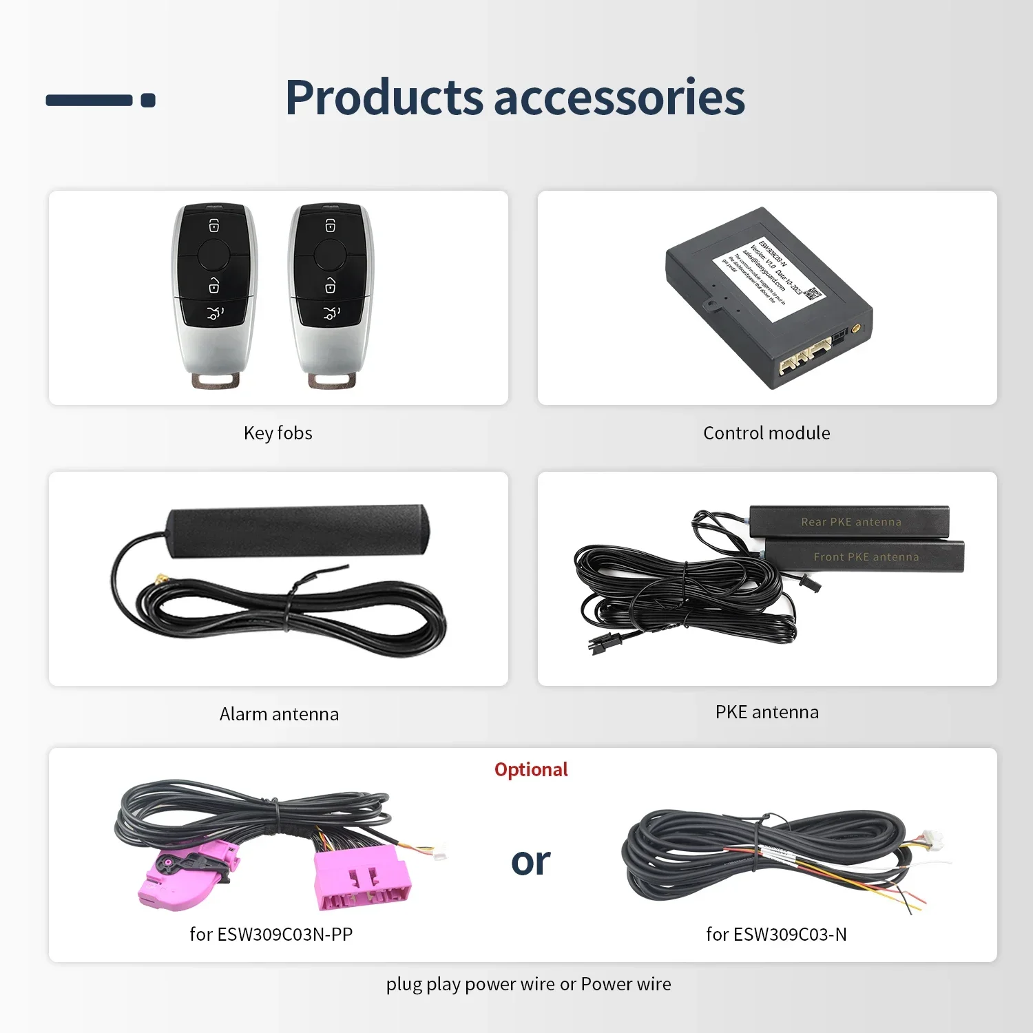 Factory Wholesale Price EASYGUARD Smart Key Fit for Benz a W177 B W247 GLA H247 GLB X247 with Oem Push Start Button