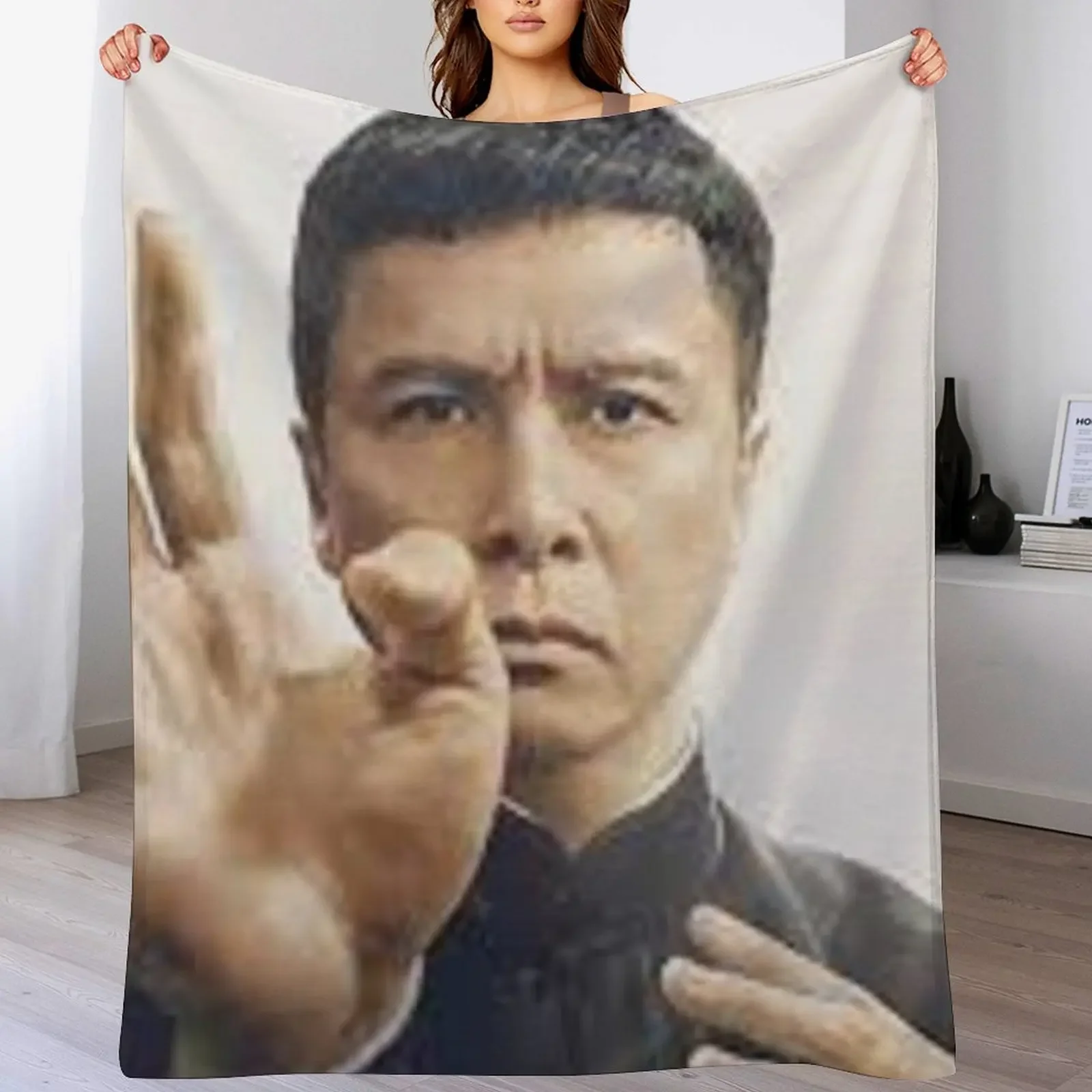 

donnie yen Throw Blanket Extra Large Throw warm for winter Moving Luxury Thicken Blankets