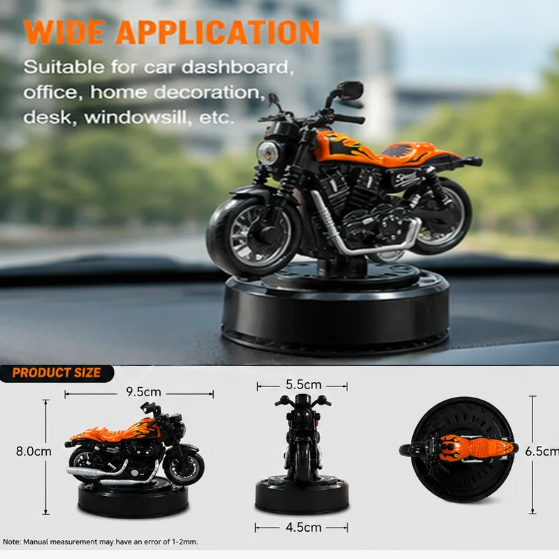 Creative Motorcycle Model Dashboard Decorations Automobile Interior Home Office Desktop Decor Auto Parts AccessoriesCar interior