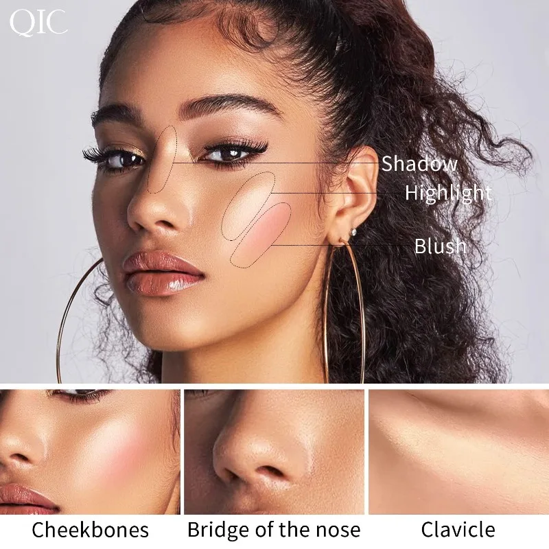 Multi-Function 3D Contour Stick Waterproof For Natural Sculpting Blush All Day Wear Highlighter Shadow & Blush Cream Makeup Pen